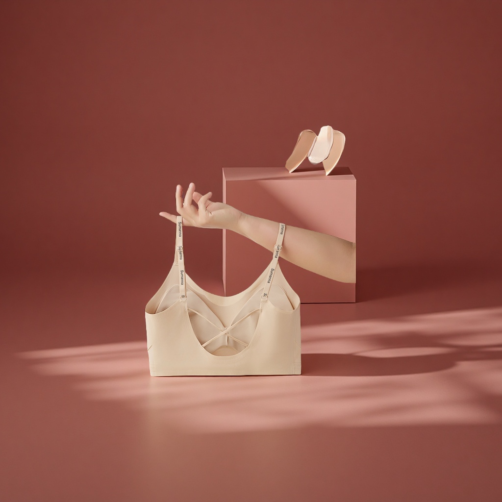 运动文胸实物图