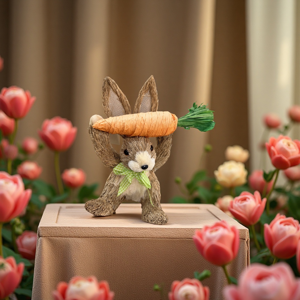 仿真花礼盒实物图