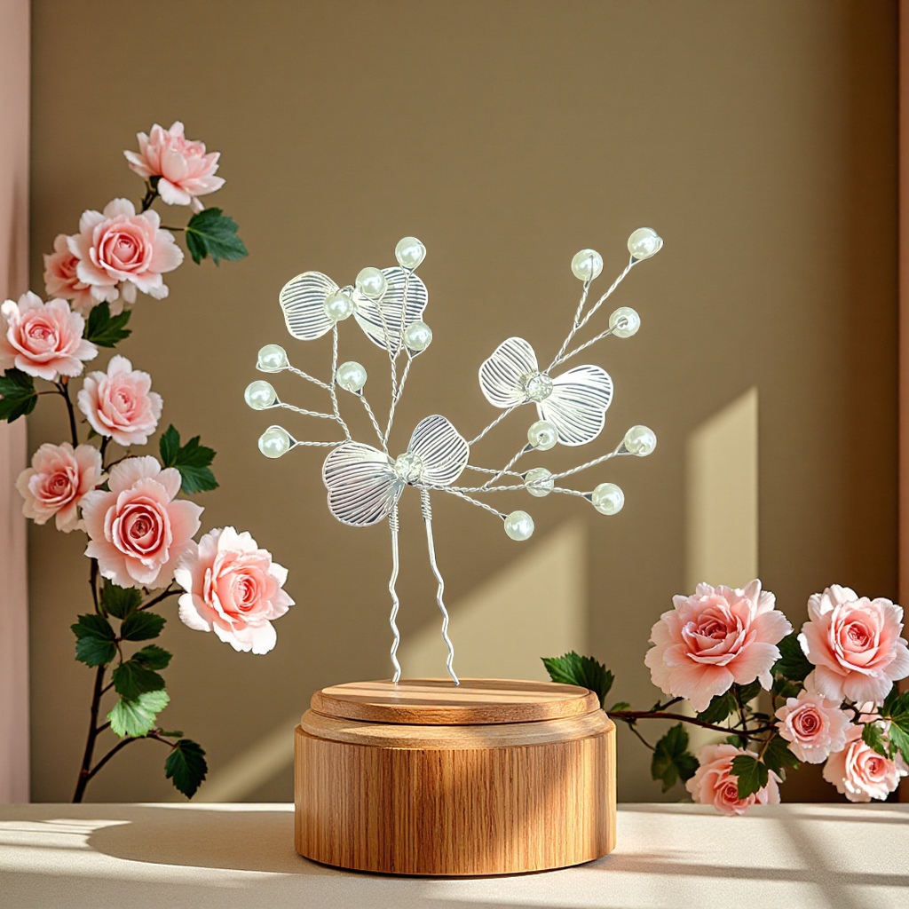 汉服假发发饰牛仔发箍婴儿发带儿童夏季可爱发夹对夹装饰