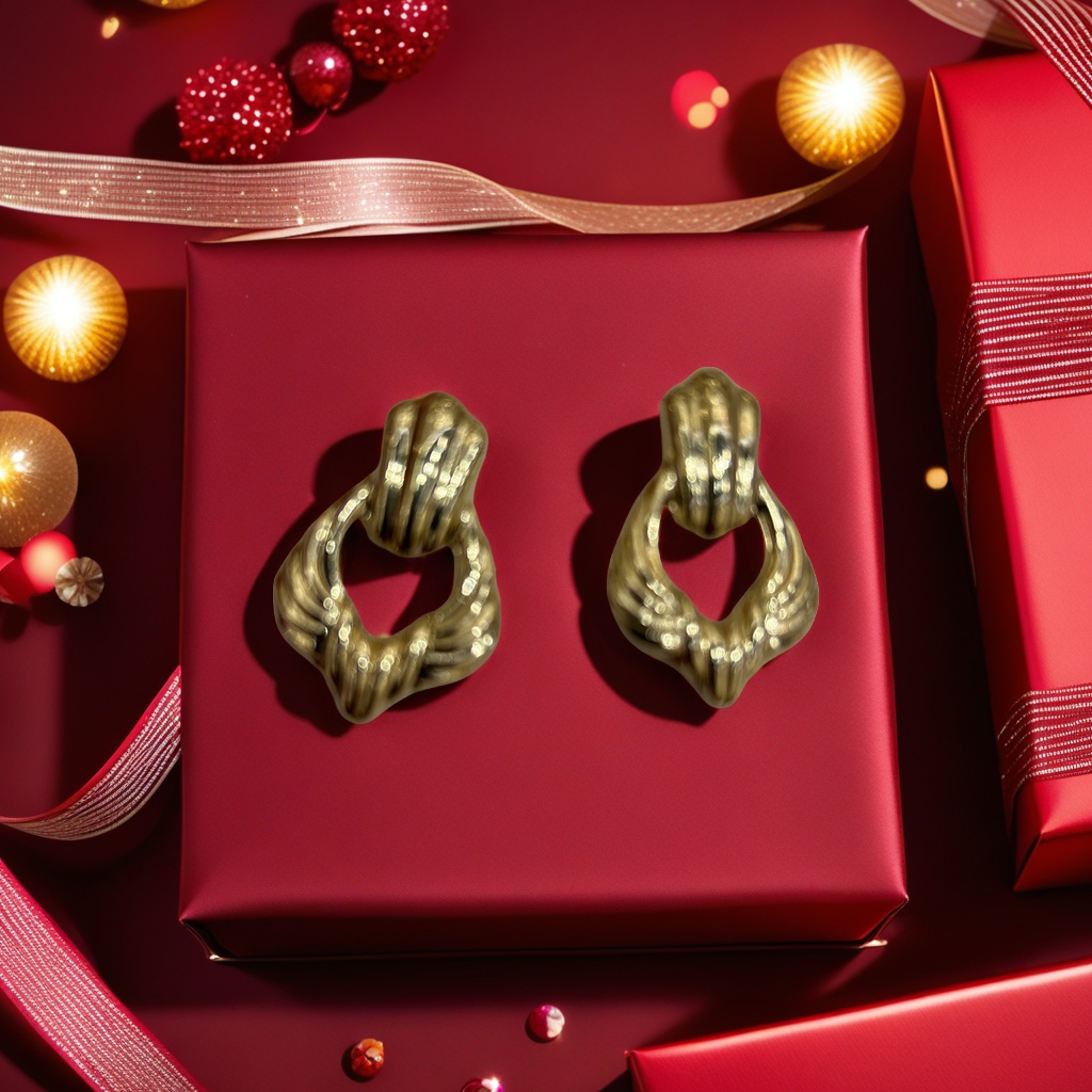 时尚简约金属耳环女气质百搭耳饰个性潮流耳坠耳钉耳饰品配饰