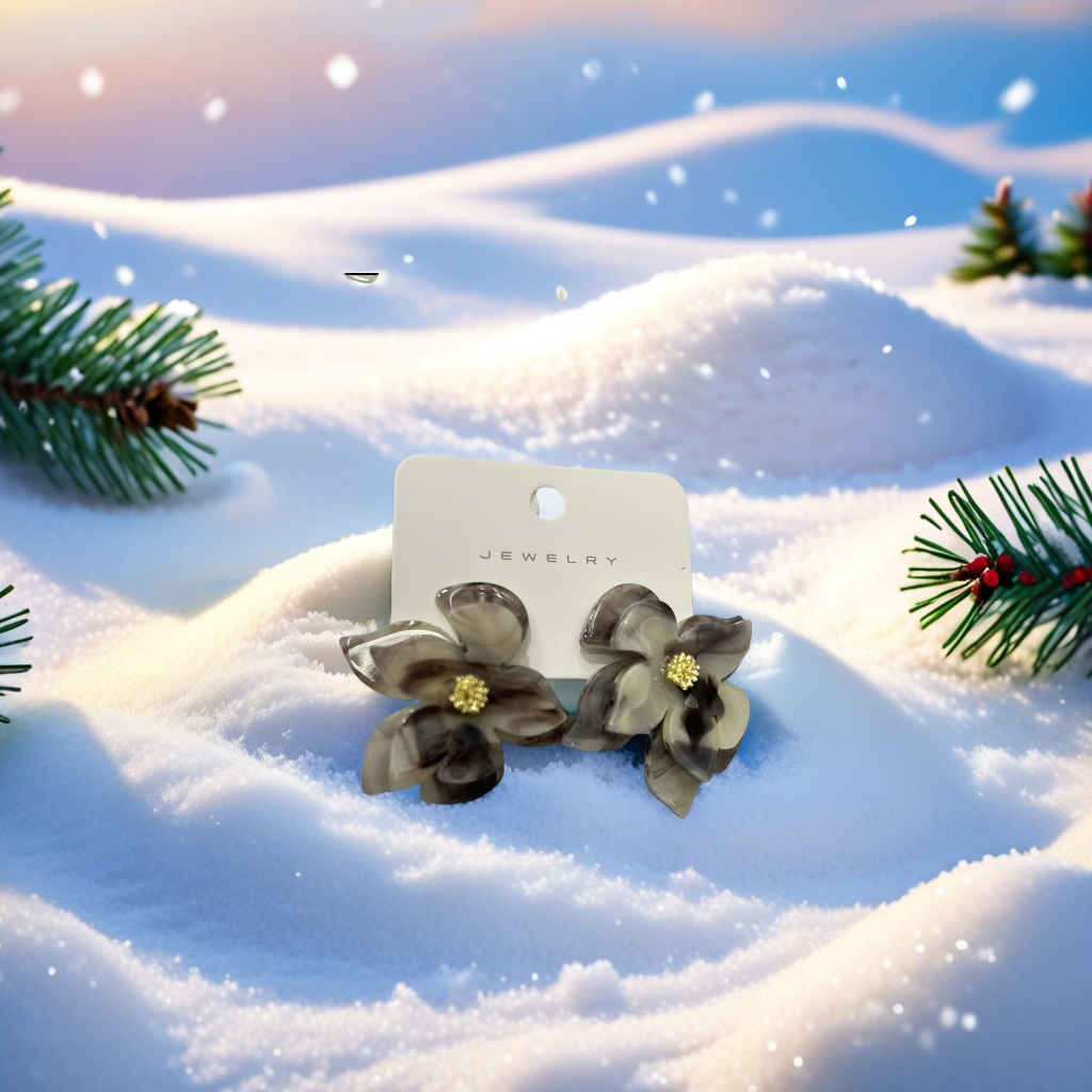 时尚简约金属耳环耳坠女气质百搭耳饰潮流耳饰品配饰女士耳坠产品图