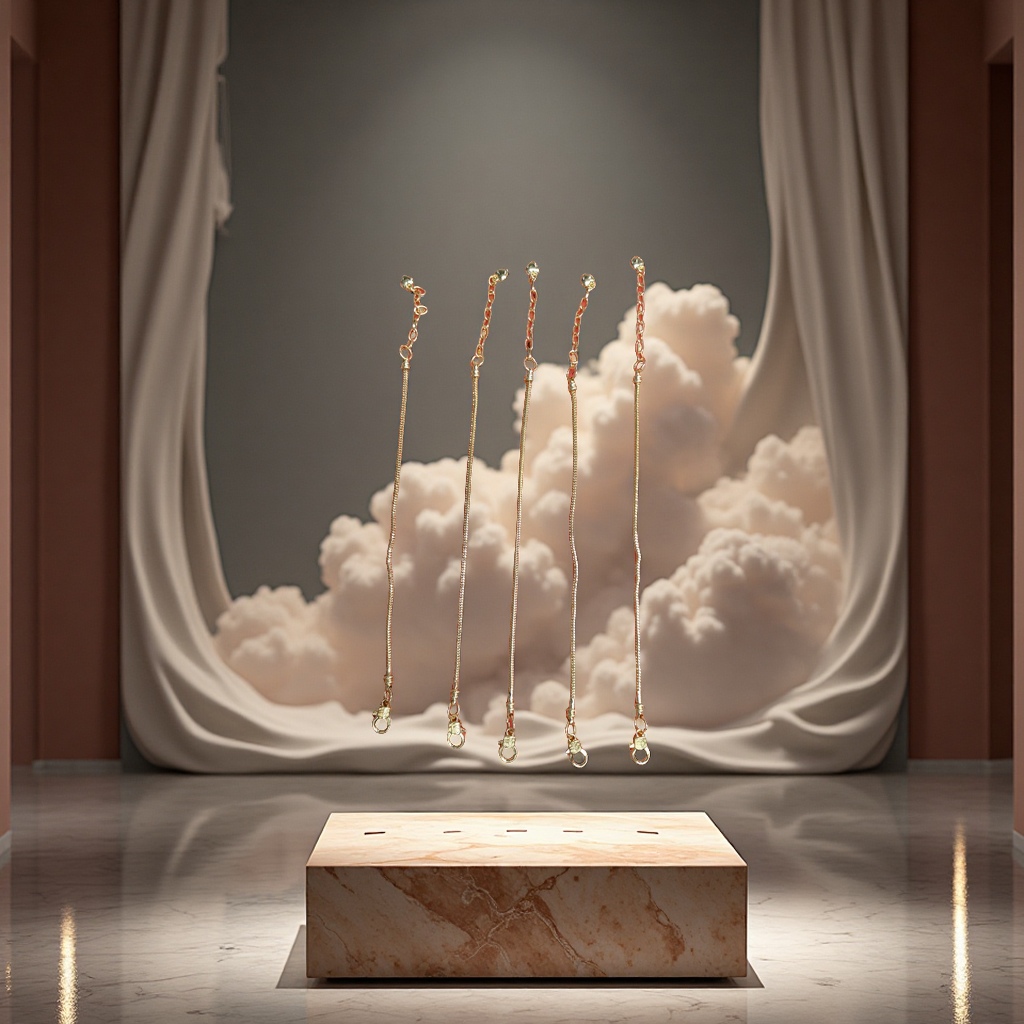 时尚珠宝女款金色玉坠珍珠项链礼盒天然石吊坠首饰品