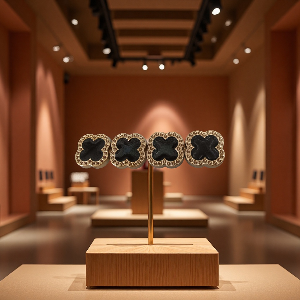 网红流行饰品梅花发夹6公分时尚百搭发饰发饰发饰品发夹发饰品潮流款