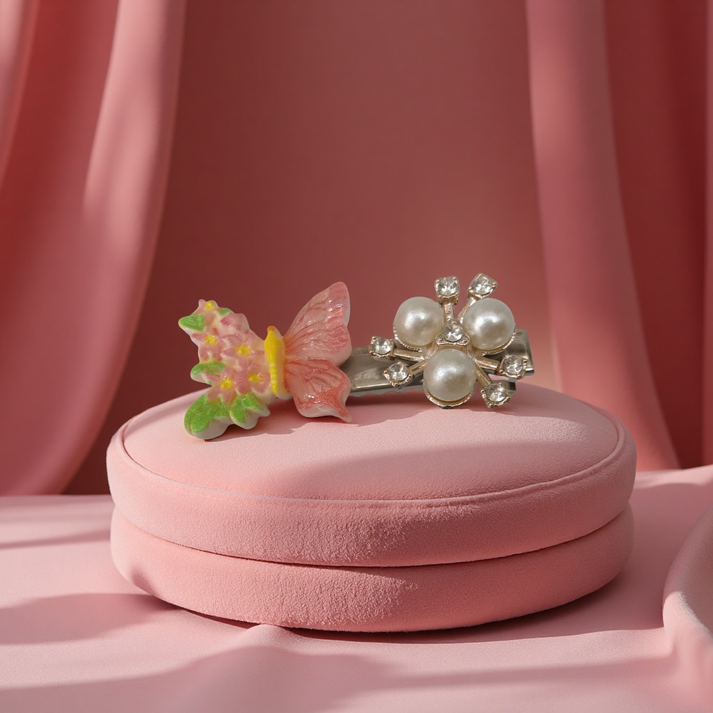 可爱小夹子多色迷你发夹书签办公用品创意夹子装饰用品百搭款