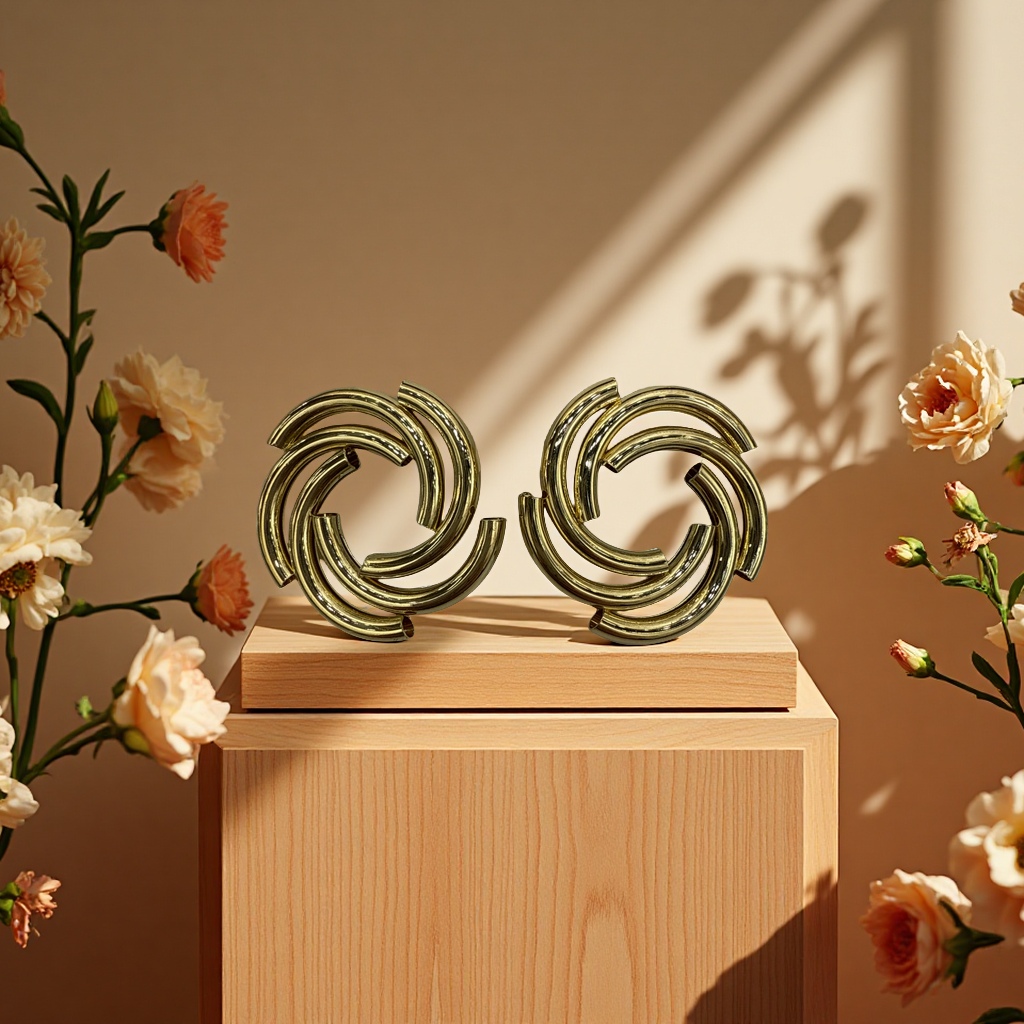 قلادة معدنية بسيطة الموضة، هدايا للأزواج Specification image