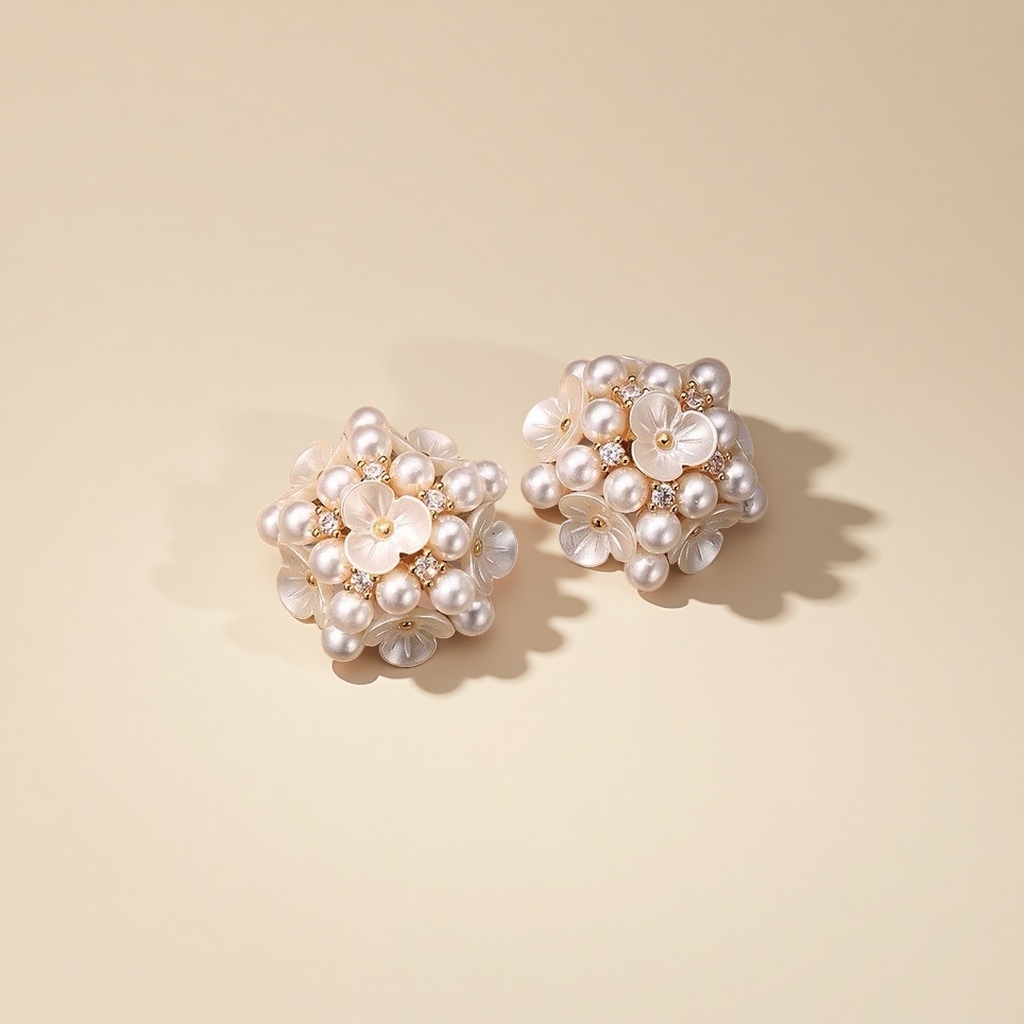 儿童耳饰实物图