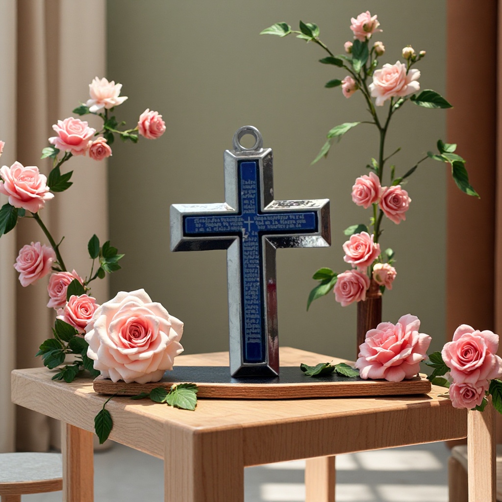 十字架装饰品款式男士女士都可以搭配的一款吊坠 合金材质