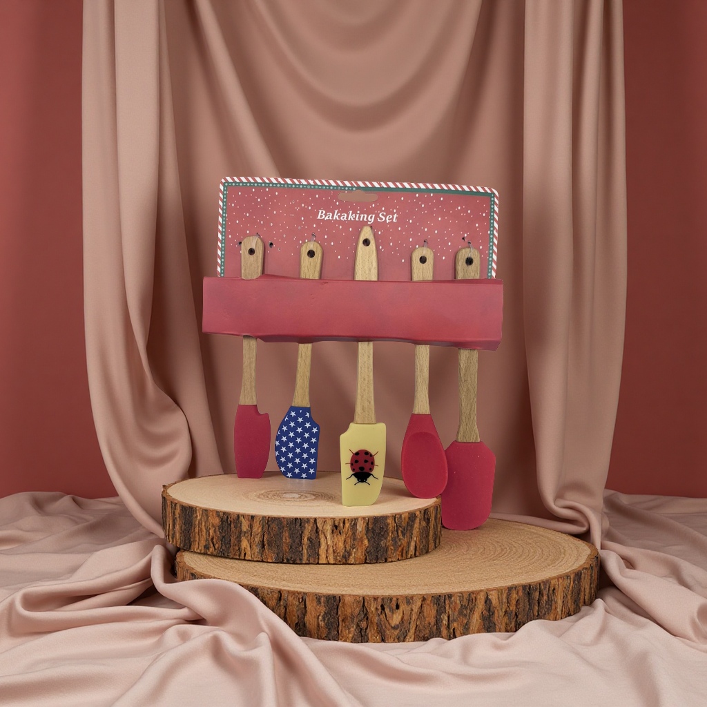 日用百货烘焙用具硅胶刮刀硅胶勺子硅胶烘焙工具套餐