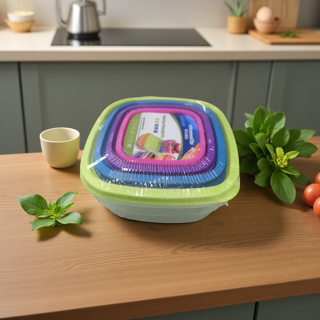 保鲜盒、饭盒实物图