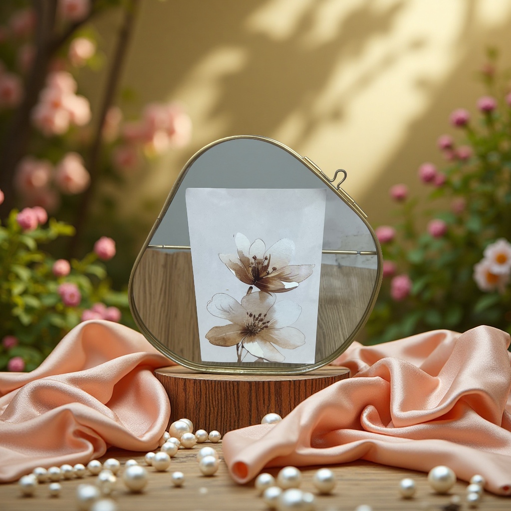 创意异型桌面摆件相框装饰个性相框创意装饰品家居摆设艺术摆件黄铜小摆件细节图