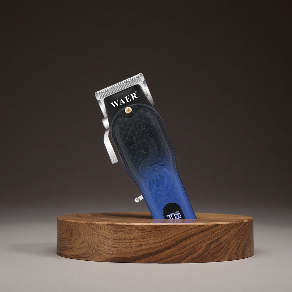 Amazon Cross-border retro oil hair clipper, professional electric clipper, gradient large clipper, home hair clipper Specification image