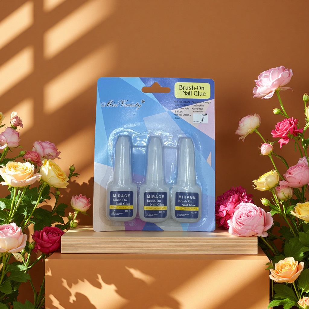 美甲胶水持久粘合快干强力美甲粘胶美容美甲工具用品美甲用品产品图