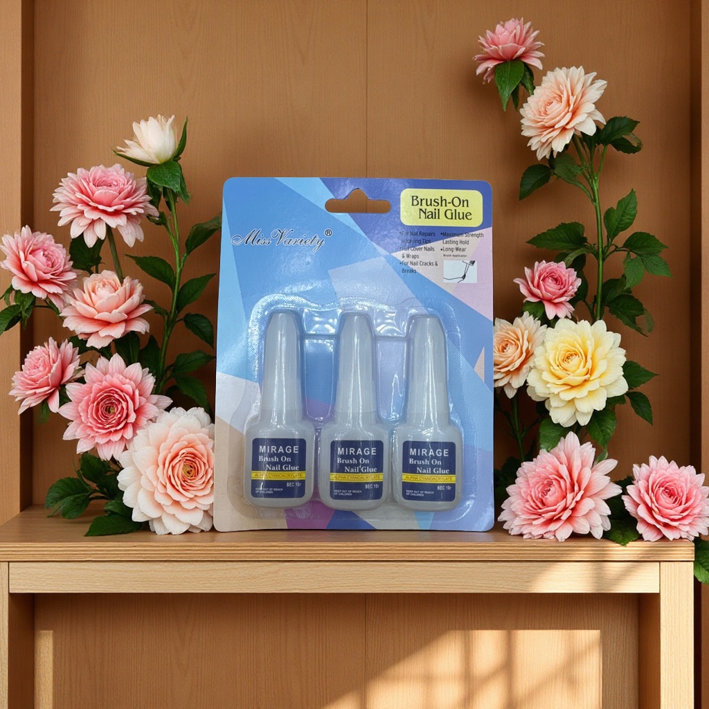 美甲胶水持久粘合快干强力美甲粘胶美容美甲工具用品美甲用品