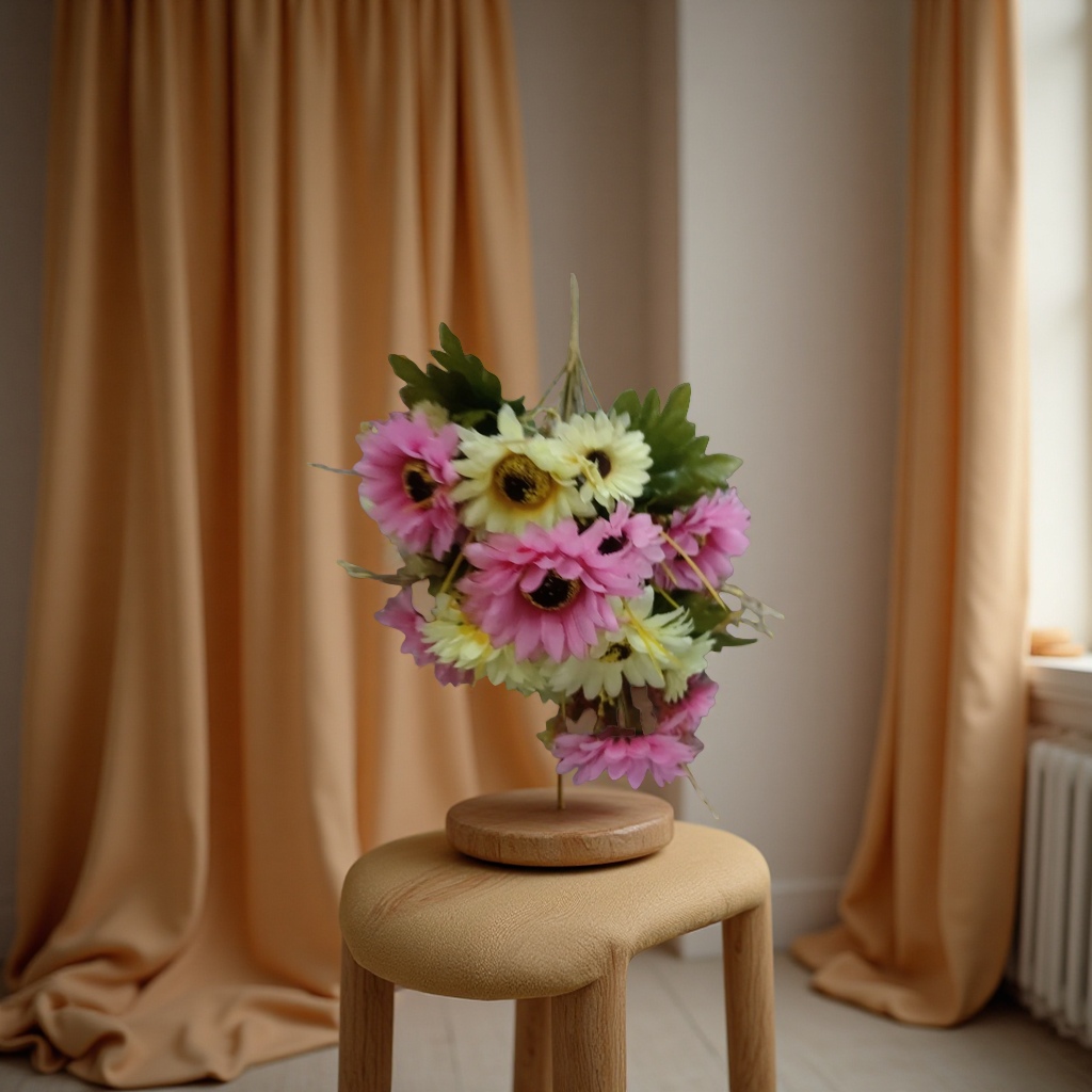 仿真花礼盒实物图