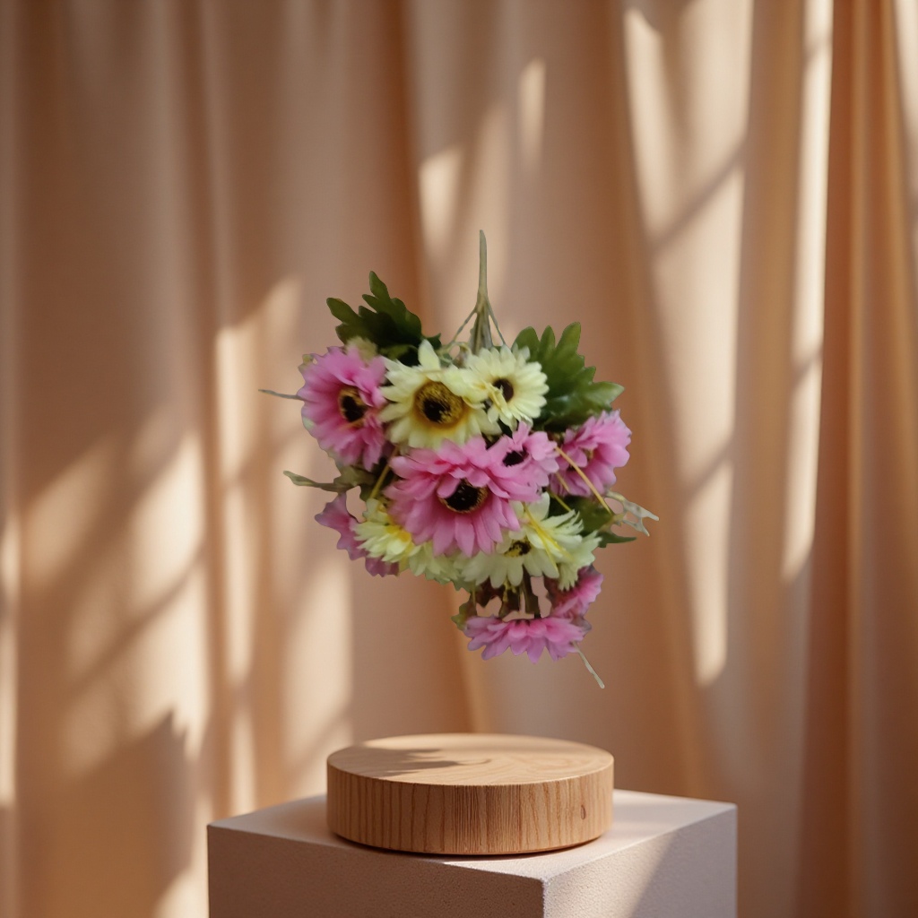 仿真花簪花毛线花花头装饰手工假花配饰多款可选多色可以选仿真花郁金香仿真花产品图