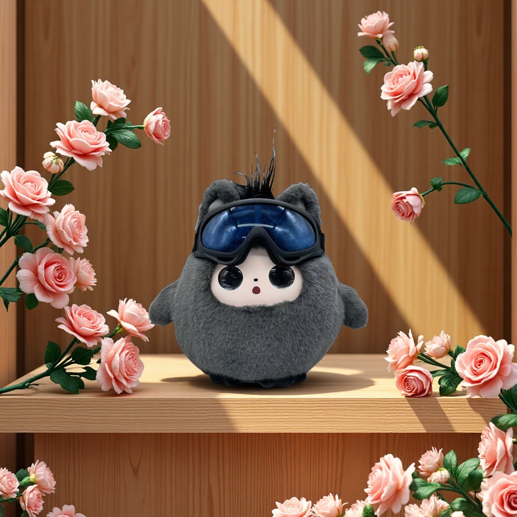 毛绒玩具Ai智能陪伴大乐兜兜振动版柔软可爱互动儿童玩偶陪伴玩具礼物