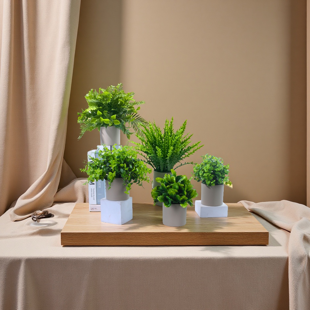 仿真花绿植盆景小盆栽客厅办公室玄关酒柜装饰宠物园艺盆栽