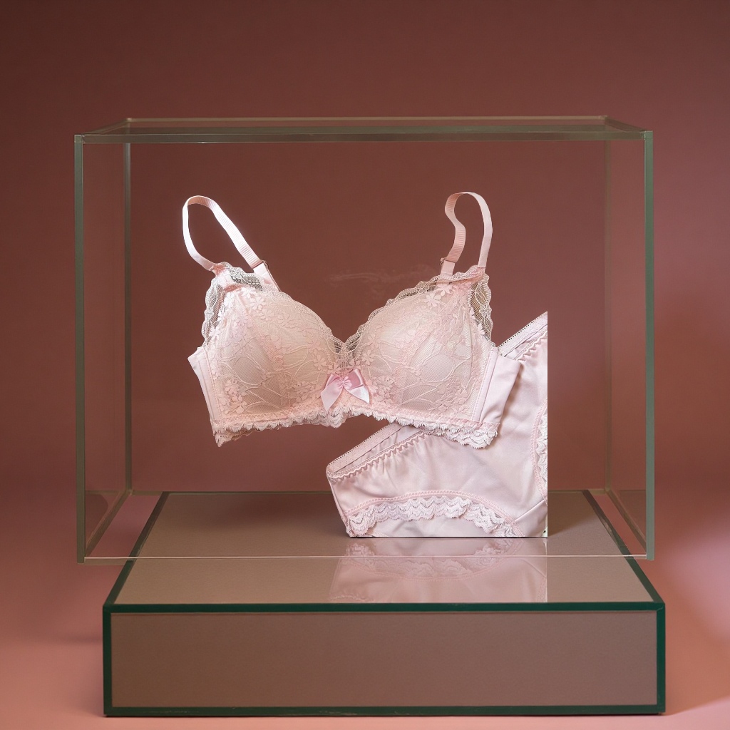 内衣冰丝无痕/内衣/文胸女无肩带性感/华歌尔背心式文胸/大码内衣产品图