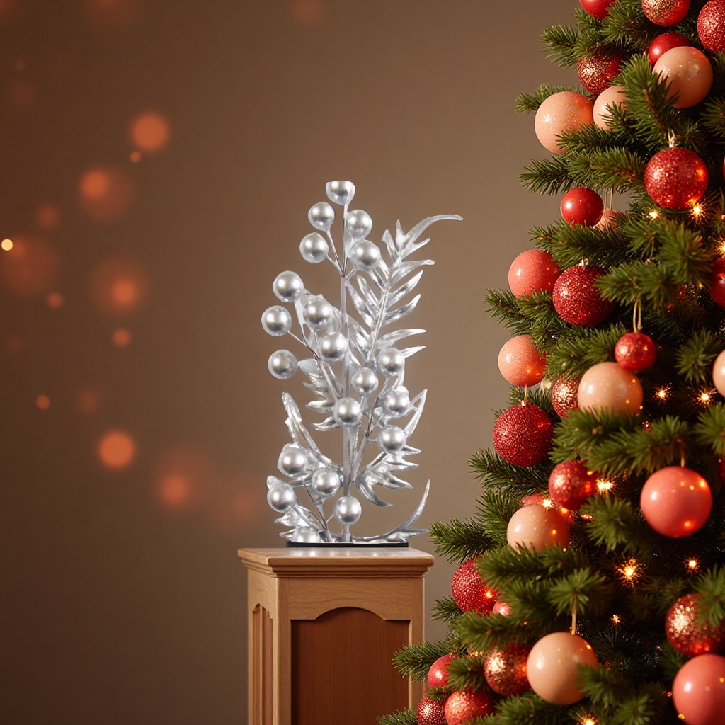 厂家直销仿真珠光泡沫浆果樱桃圣诞婚庆花枝装饰工艺品礼品仿真果蔬