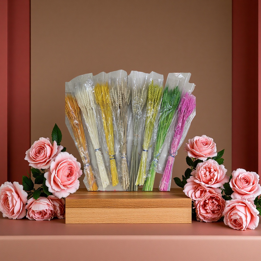 永永生花彩烟小麦干花大麦花材绣球满天星芦苇装饰材料多款任选