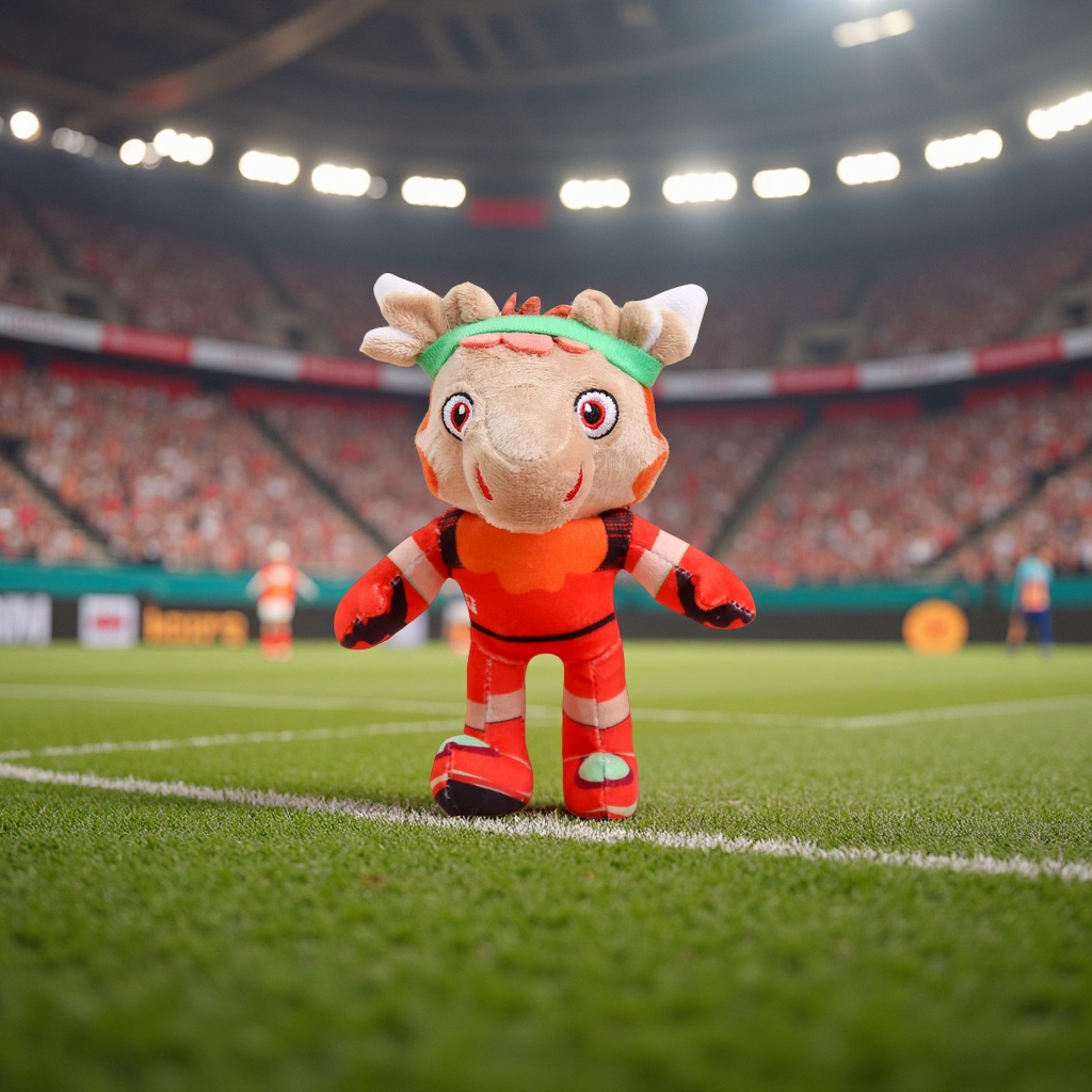 吉祥物公仔实物图