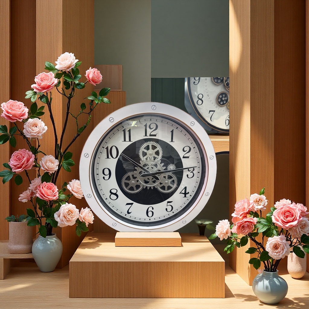 天梭经典商务男士石英手表防水时尚休闲男表男士手腕表男款 这款可以摆家里客厅，可以摆办公室好看又大方

