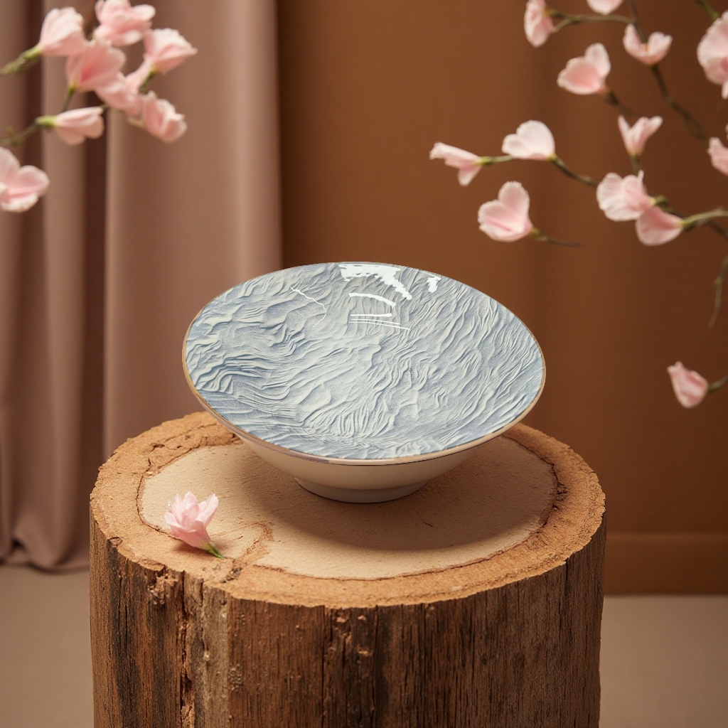 Wedding ceramic plate and bowl set, household tableware, creative tableware set, ceramic bowls, salad bowls, wheat straw square bowls, decorations Application Scenario