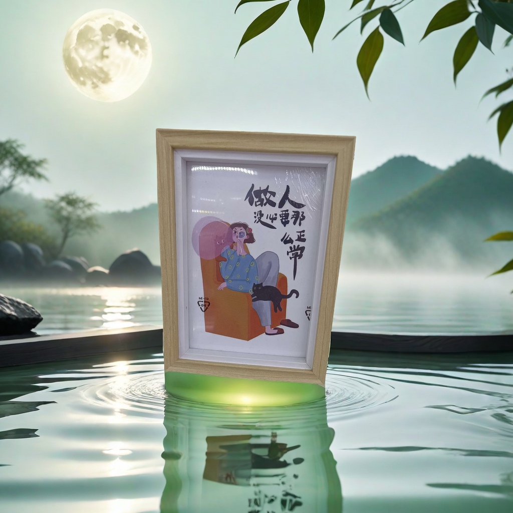 Jinpeng photo frame. Line photo frames, electronic photo frames, digital cloud photo frames, high-definition large screens, multi-functional new home decoration products details Picture