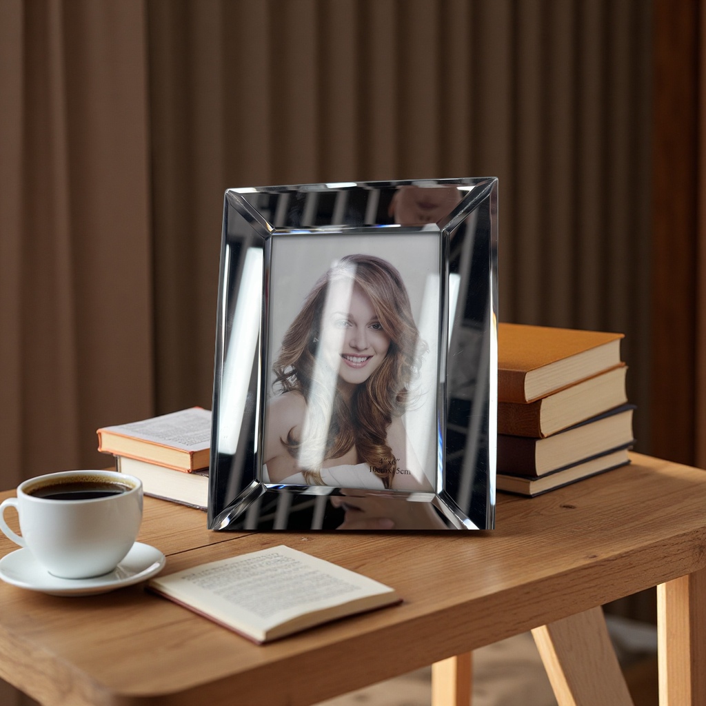 极简风玻璃相框摆台证书装饰轻奢礼物创意办公家居摆设