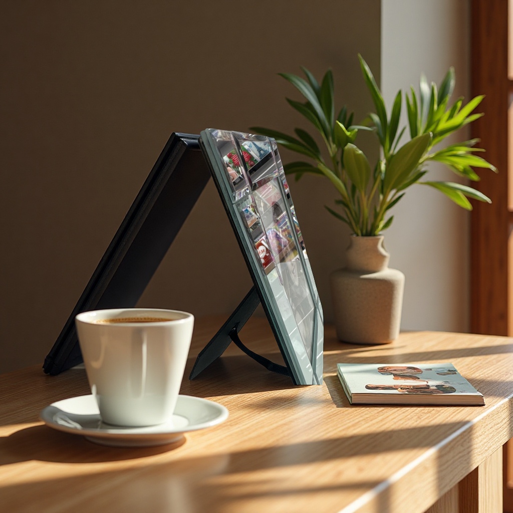 玻璃相框摆台婚纱照证书装饰礼物轻奢时尚简约创意家居摆设细节图