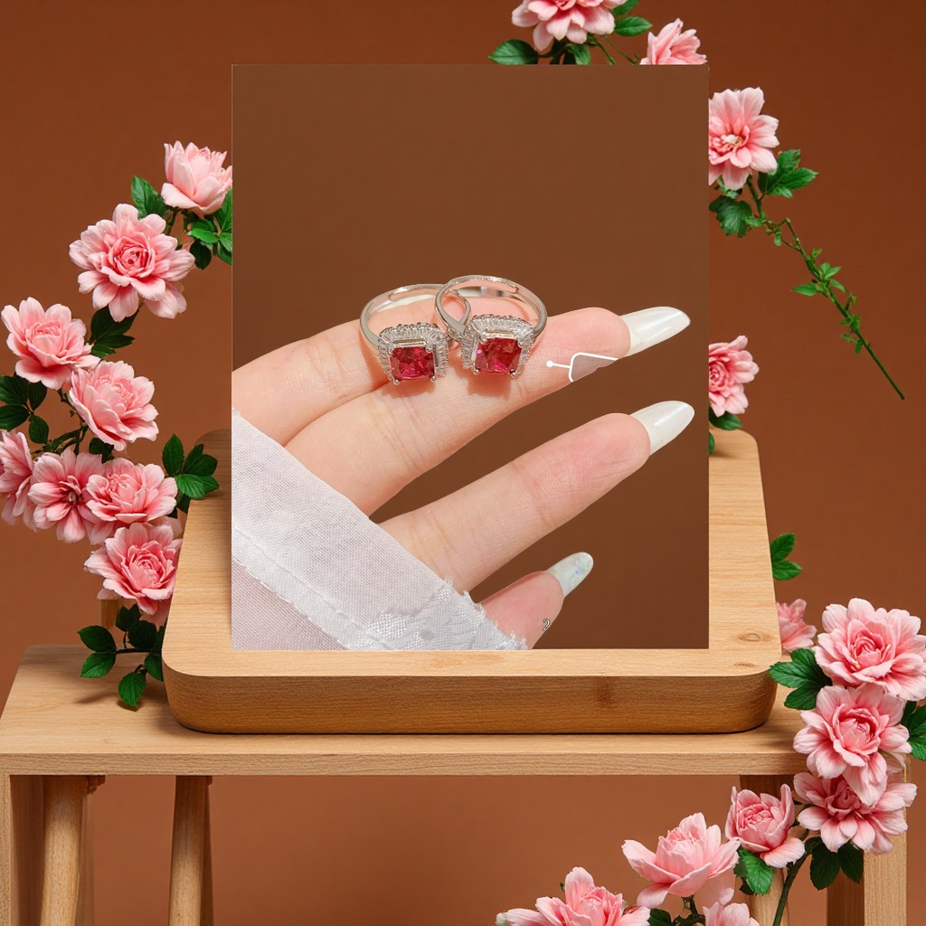 925银锆石戒指时尚潮流高端感简约百搭女指环饰品潮款送礼珠宝产品图