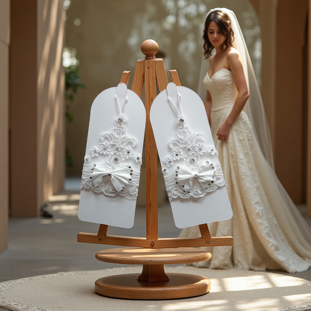 厂家直供批发新娘蝴蝶结短款蕾丝手套婚礼婚庆礼仪夏季女款成人手套唯爱S-01