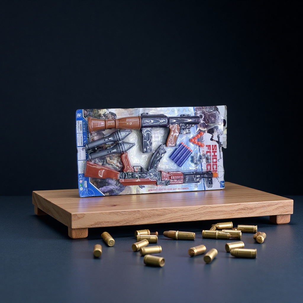 儿童热熔枪多功能手工DIY工具适用砸炮枪水泥填缝枪配件套装玩具枪潮流软弹射击玩具枪儿童益智娱乐适合户外游戏潮流玩具玩具枪