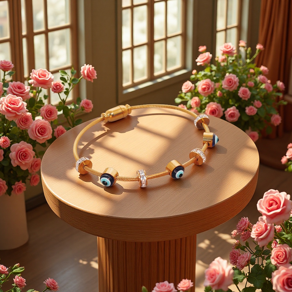 Stainless steel bracelets, fashionable and simple for both men and women, metal jewelry, versatile, personalized and trendy jewelry gifts details Picture