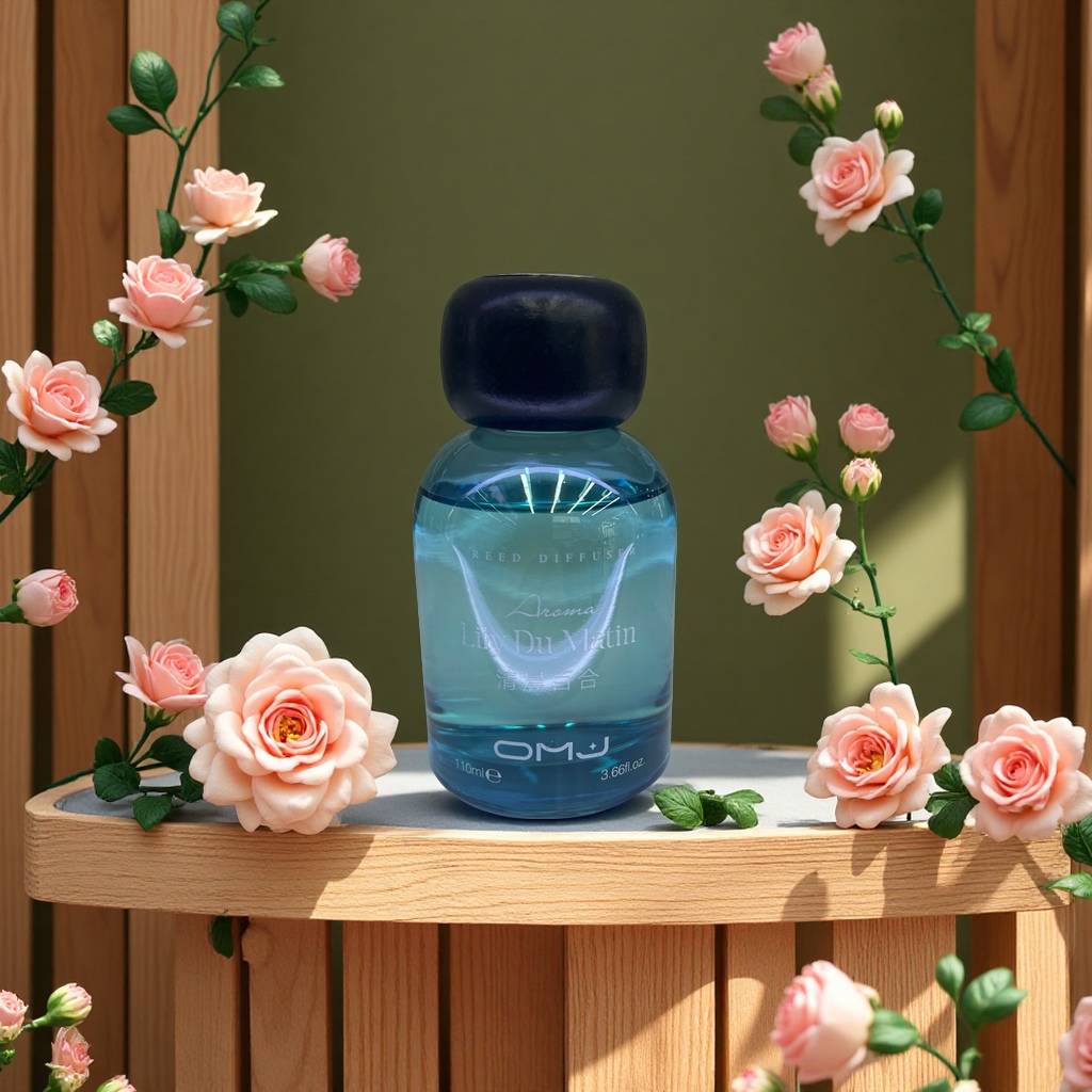 香薰清晨百合香氛精油室内香薰蜡烛香气持久放松香味自然香薰用品