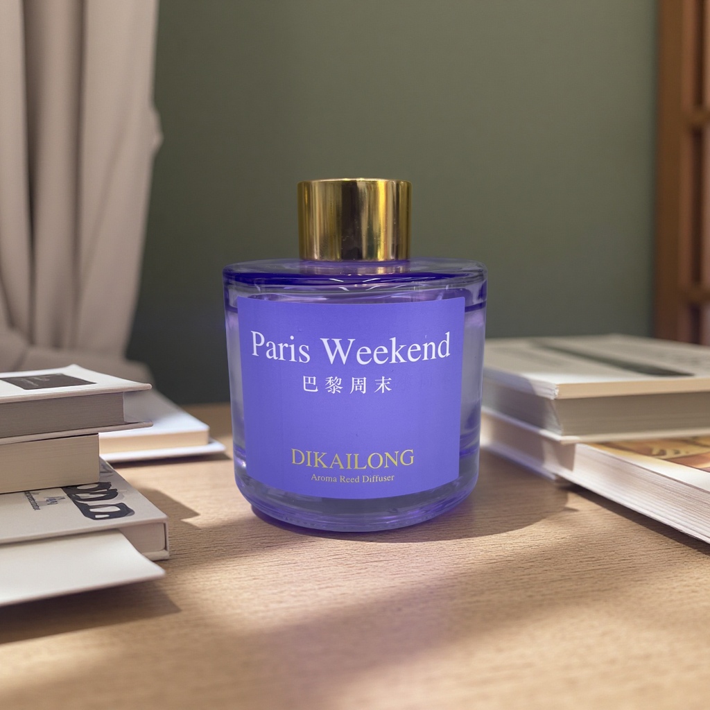 香薰巴黎周末香氛精油室内持久淡香薰蜡烛香气疗愈放松家用香薰用品