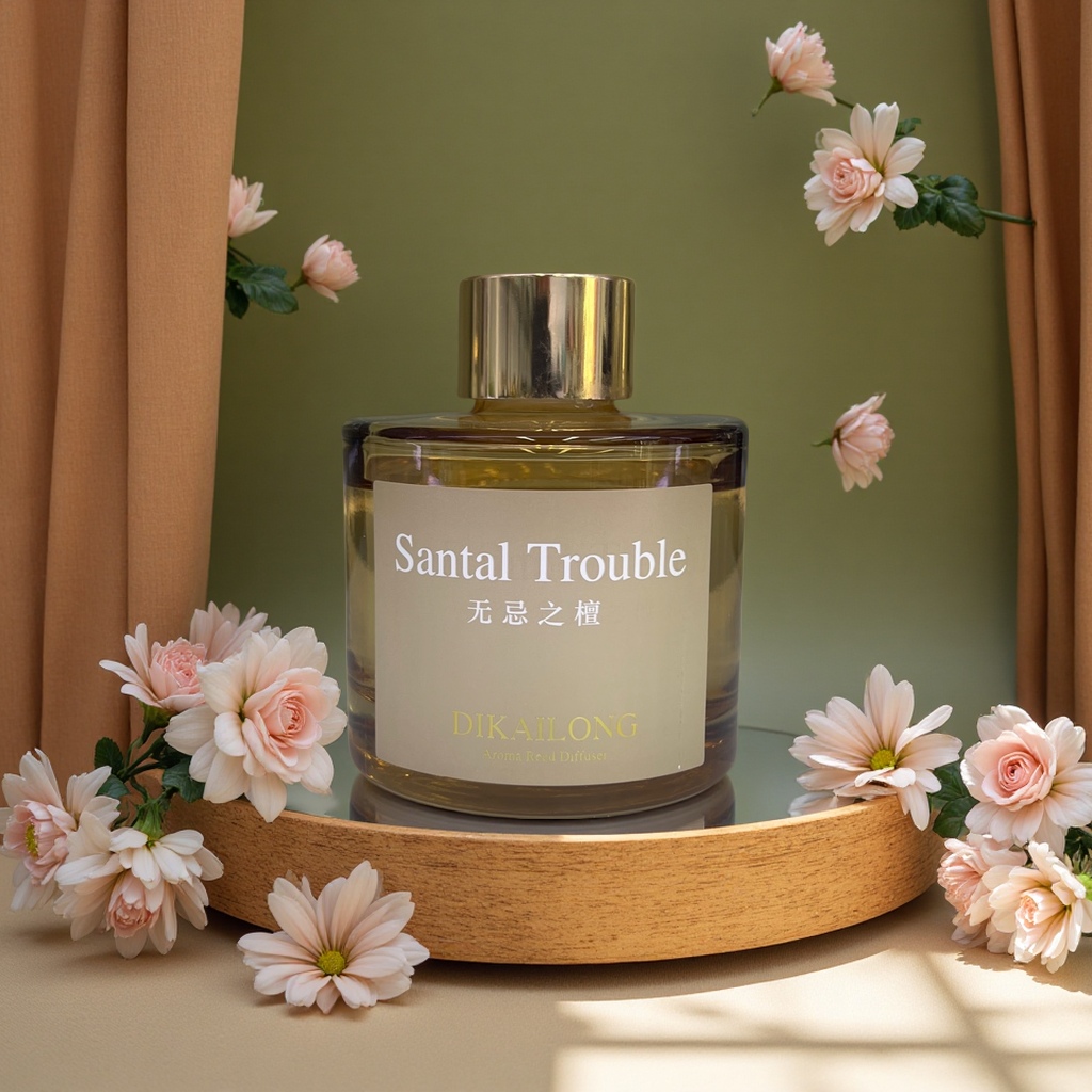 无忌之檀香薰精油室内香氛持久淡香放松香料香薰蜡烛香薰棒香薰灯香薰套装