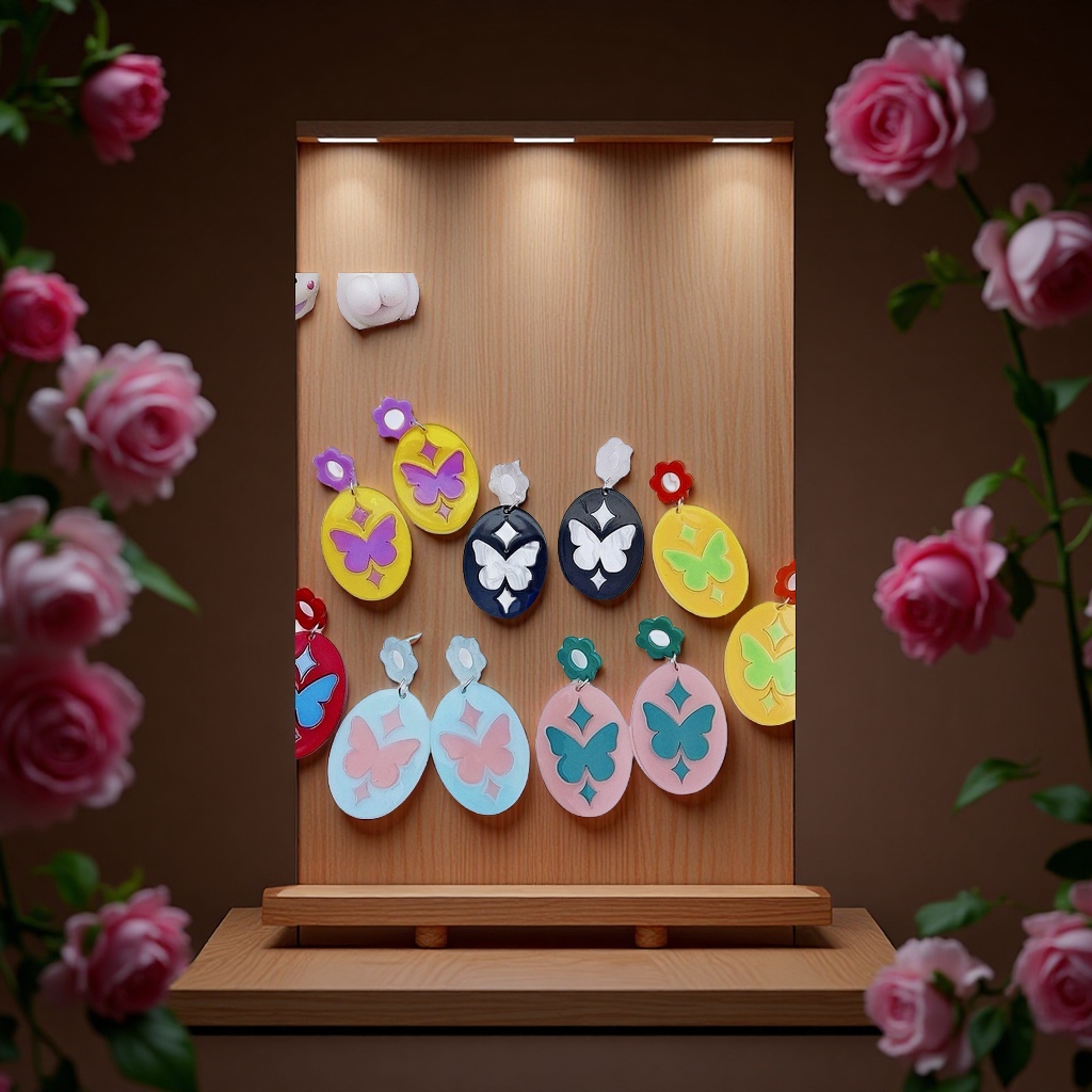 Fashionable and simple metal earrings, versatile earrings for women's charm, trendy and individual earrings, stud earrings, and other accessories for girls details Picture