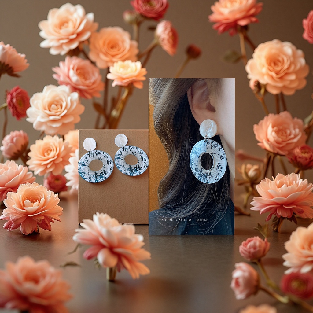 Crystal jewelry bracelets, necklaces, stud earrings, women's fashionable crystal jewelry gifts, simple and versatile accessories Specification image