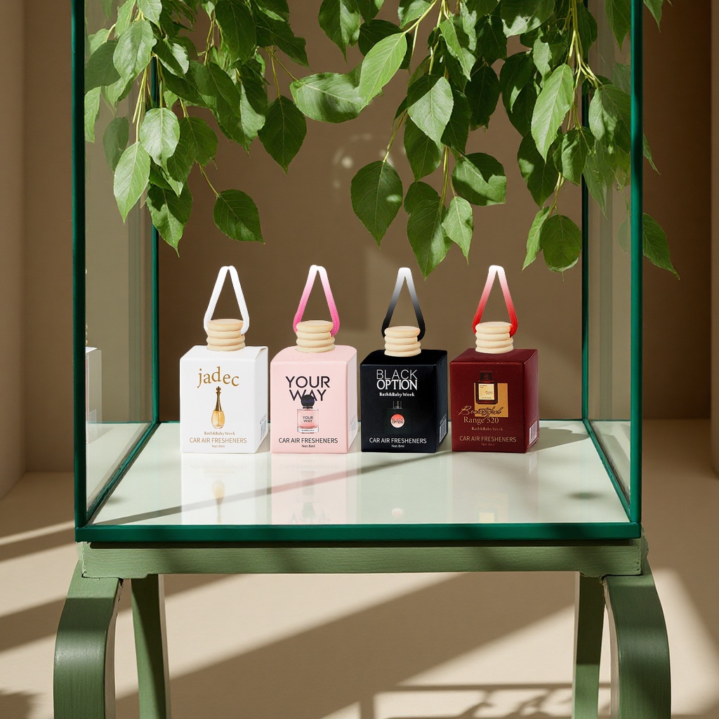 New cross-border car lanyard, perfume bottle, long-lasting light fragrance aromatherapy pendant, automotive interior products for export wholesale Item Picture