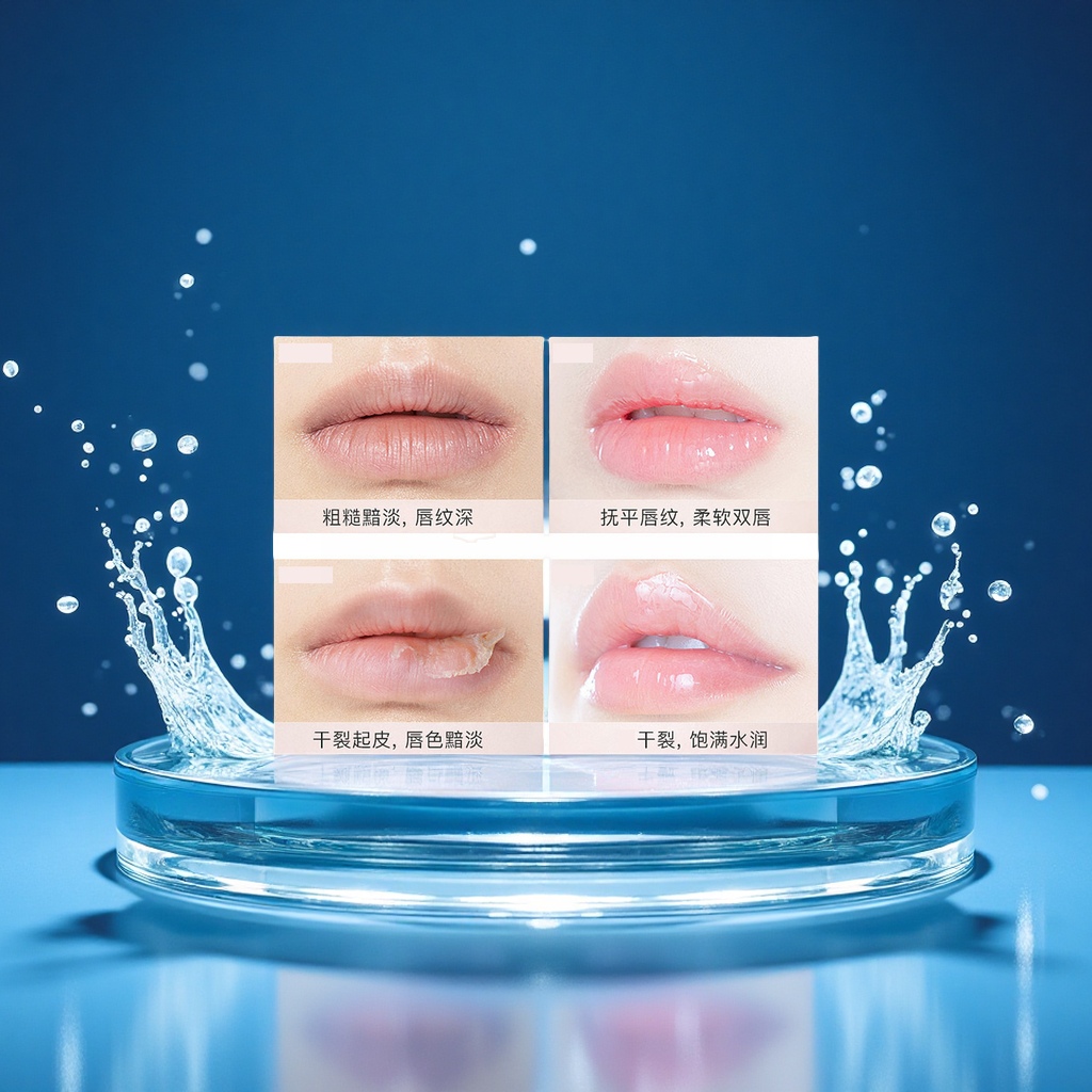 Platina Collagen Crystal Lip Mask, Single Piece, Hydrating And Moisturizing Lip Skin, Lip Tinting, Wholesale Beauty Care, Makeup, Lip Care, Lip Mask, Lip Cream Specification drawing