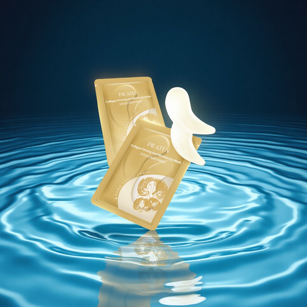 Platina Collagen Soothing Eye Mask, Single Piece Moisturizing Eye Skin Care, Individual Packaging Wholesale Beauty, Skin Care And Makeup details Picture