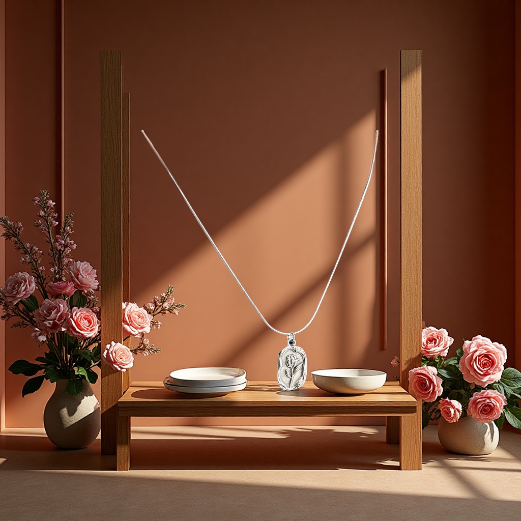 A fashionable and simple metal necklace is a versatile, trendy and personalized accessory for women. A chain collar is a perfect gift for girls detail image 4