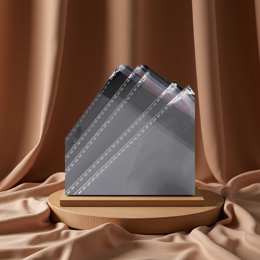 Transparent plastic clothing packaging bags, self-adhesive opp self-adhesive bags, general merchandise, New Year pictures, small accessories self-adhesive bags, packaging bags, plastic films details Picture