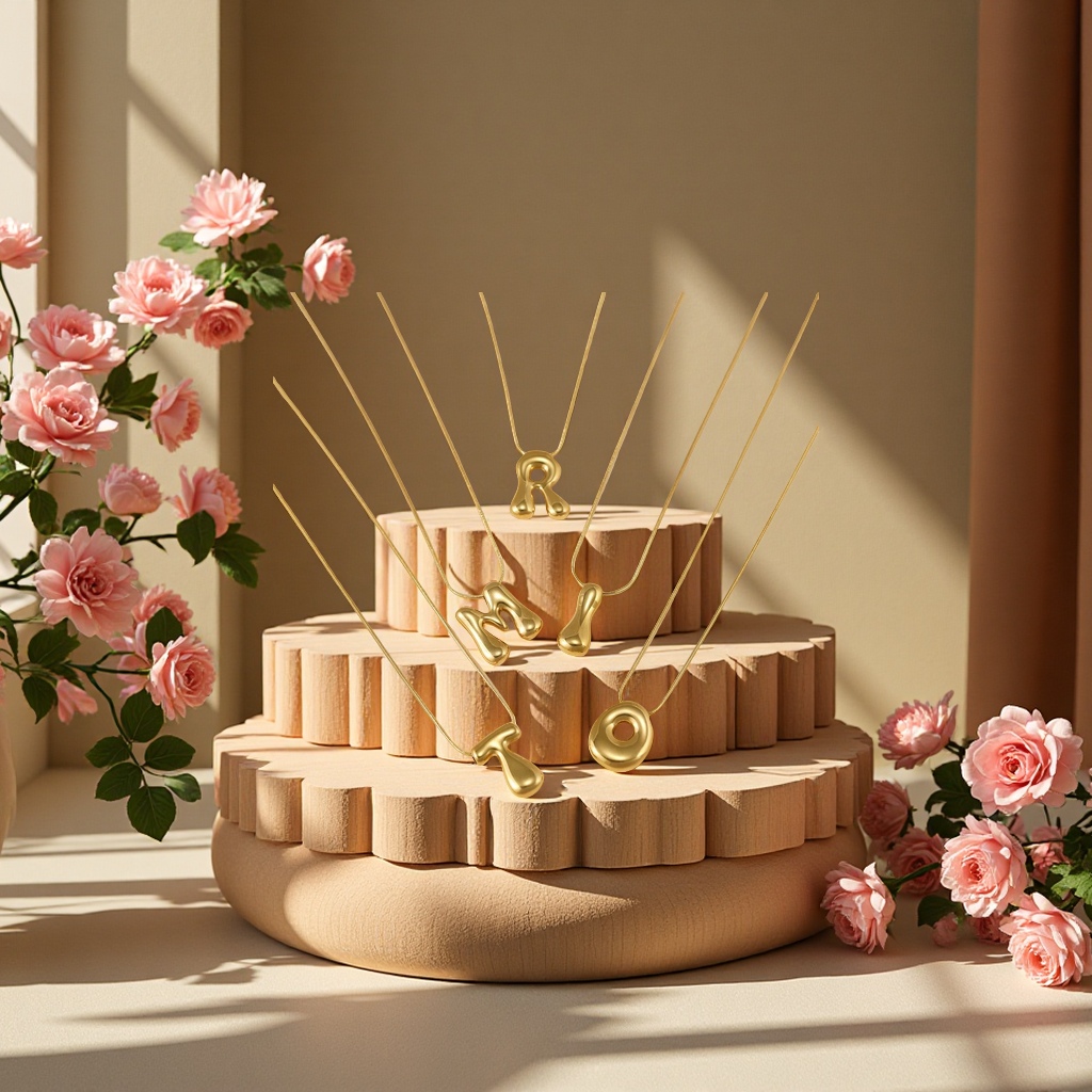 Fashionable and simple metal necklace, a versatile, trendy and personalized accessory for women. A long necklace for couples as a gift detail image 4