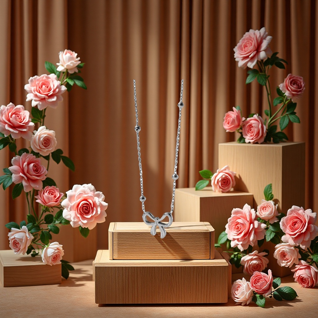 Fashionable and simple metal necklace, trendy and versatile for women, personalized student couple accessories, gift decorations detail image 1