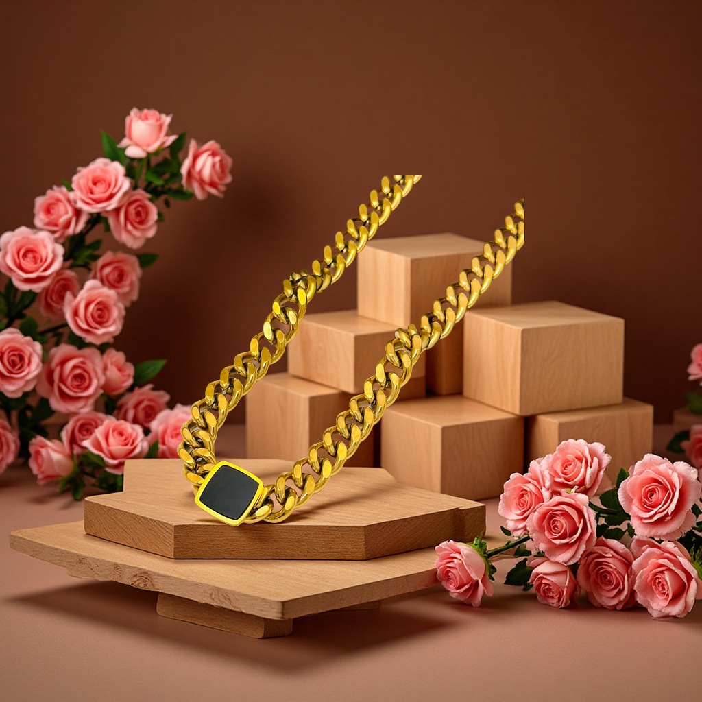 Fashionable and simple metal necklace, a versatile and trendy individual accessory for women. A couple necklace with a long chain for your girlfriend detail image 4