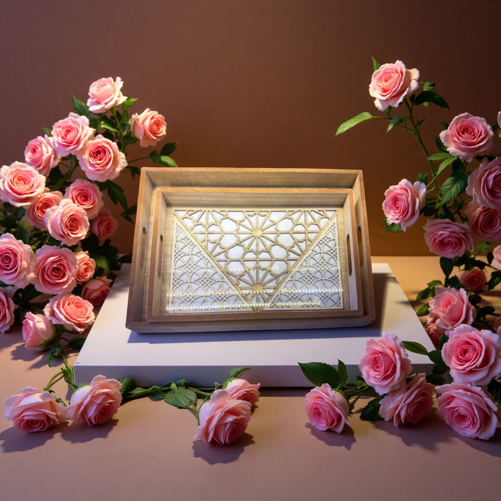 实木托盘多功能收纳托盘家用餐厅厨房展示托盘坚固耐用木制托盘

木托盘木托盘