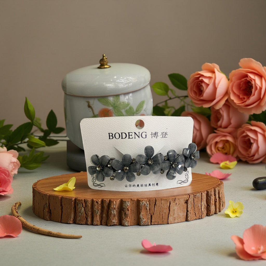 合金发夹大号八公分时尚简约发夹发饰发束发夹子女用发饰品细节图