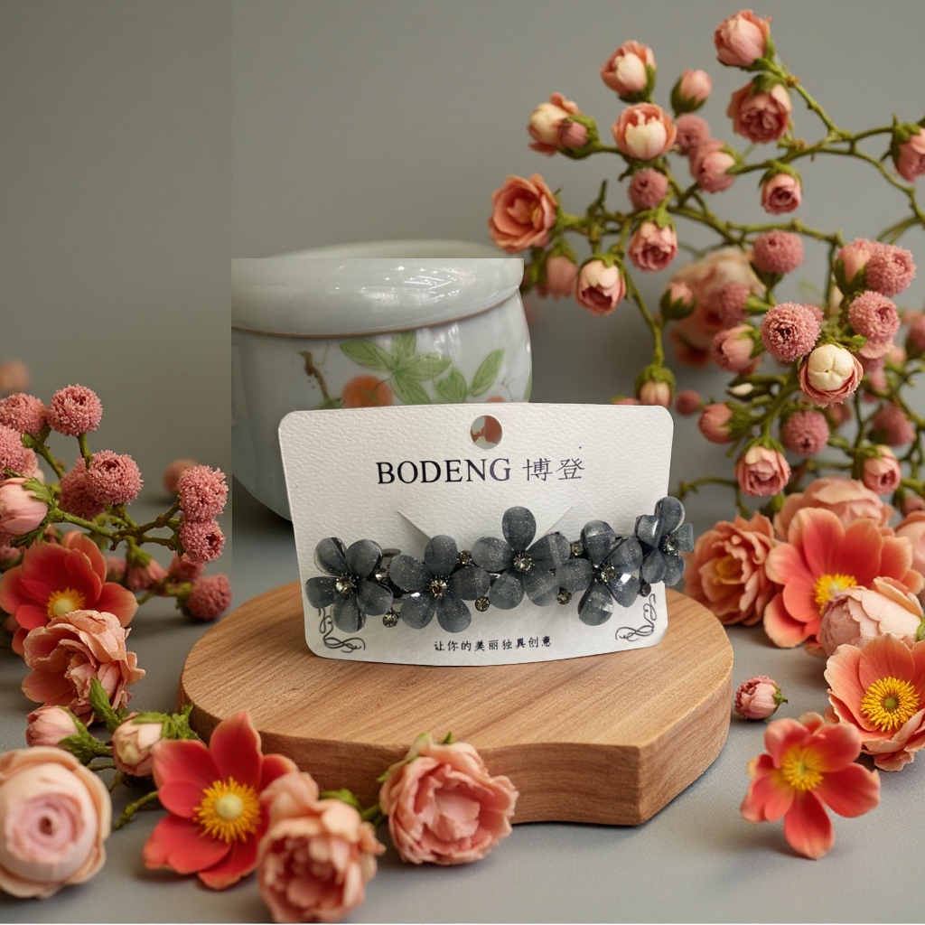 合金发夹大号八公分时尚简约发夹发饰发束发夹子女用发饰品产品图